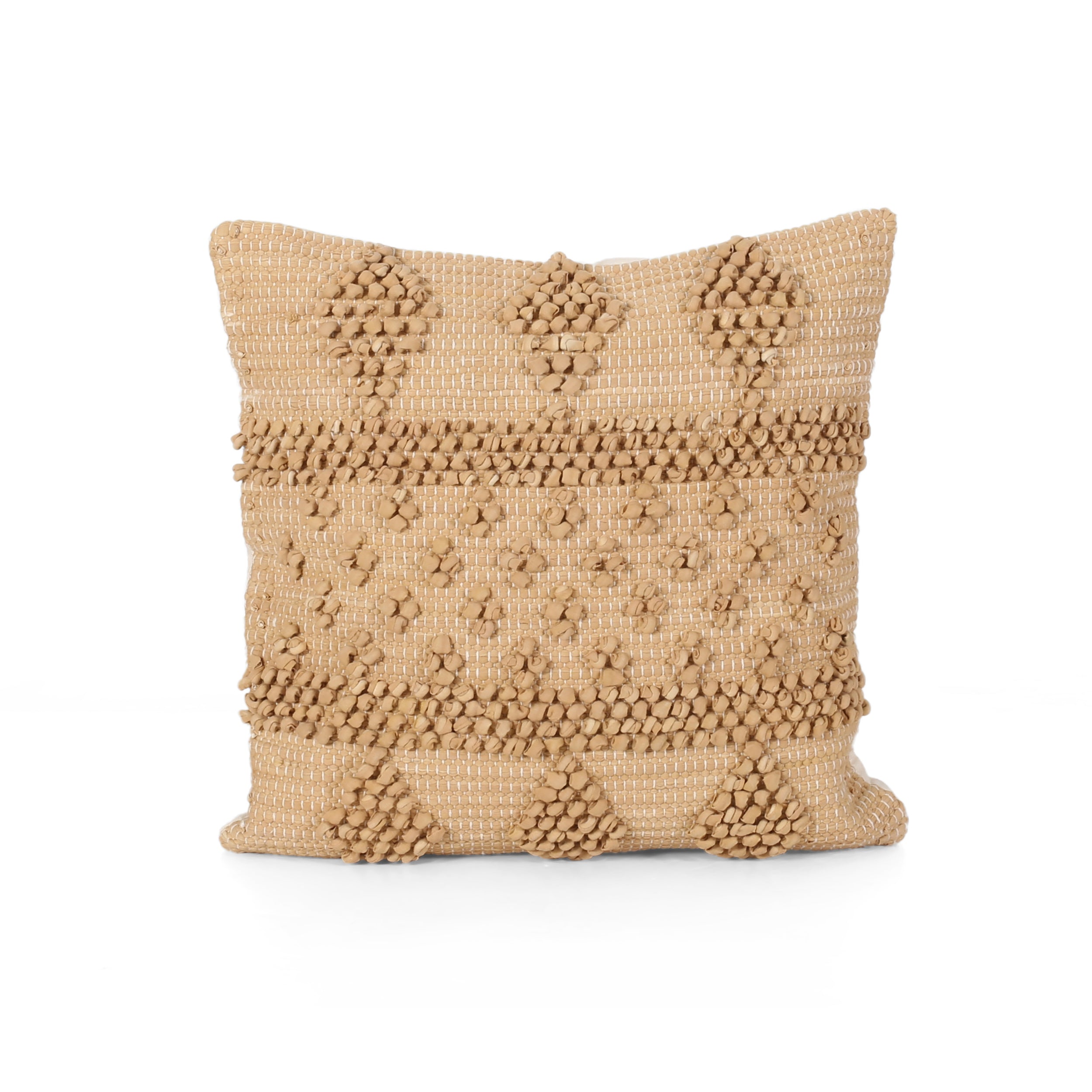 Kent Boho Cotton Chindi Throw Pillow