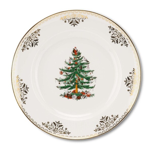 Spode Christmas Tree Gold Collection Dinner Plate