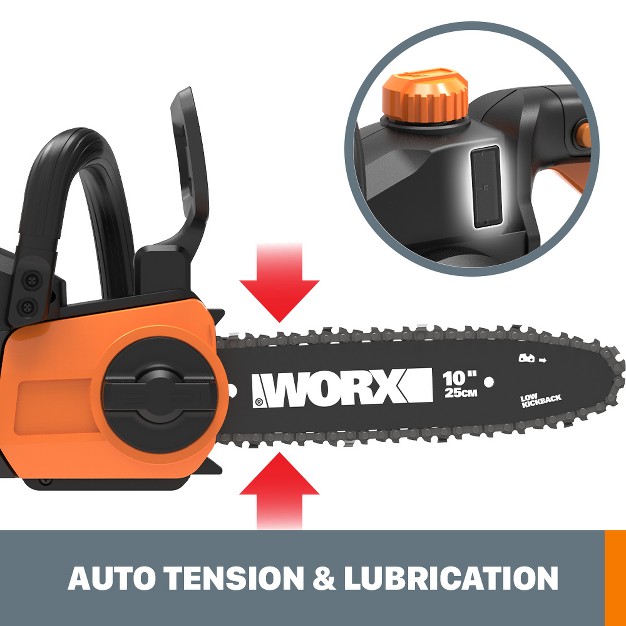 Cordless Pole chain Saw With Auto tension