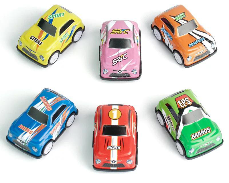 12 Pieces Pull Back Vehicles Set Racing Car Toy Small Pull Back Car Toys Push and Go Toy Cars Truck Kids Toys Children Boy Gift (Mini Jeep Car)