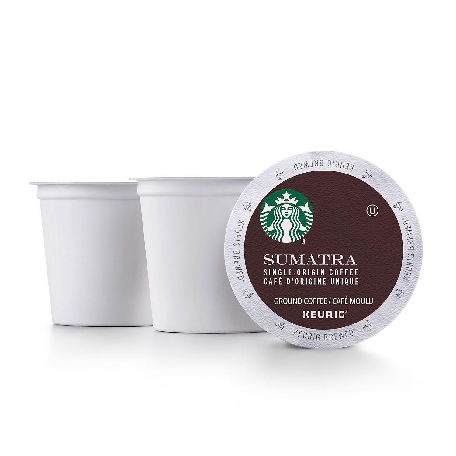 Starbucks Single Origin Sumatra Coffee K Cups 72 Ct  Crowdfused