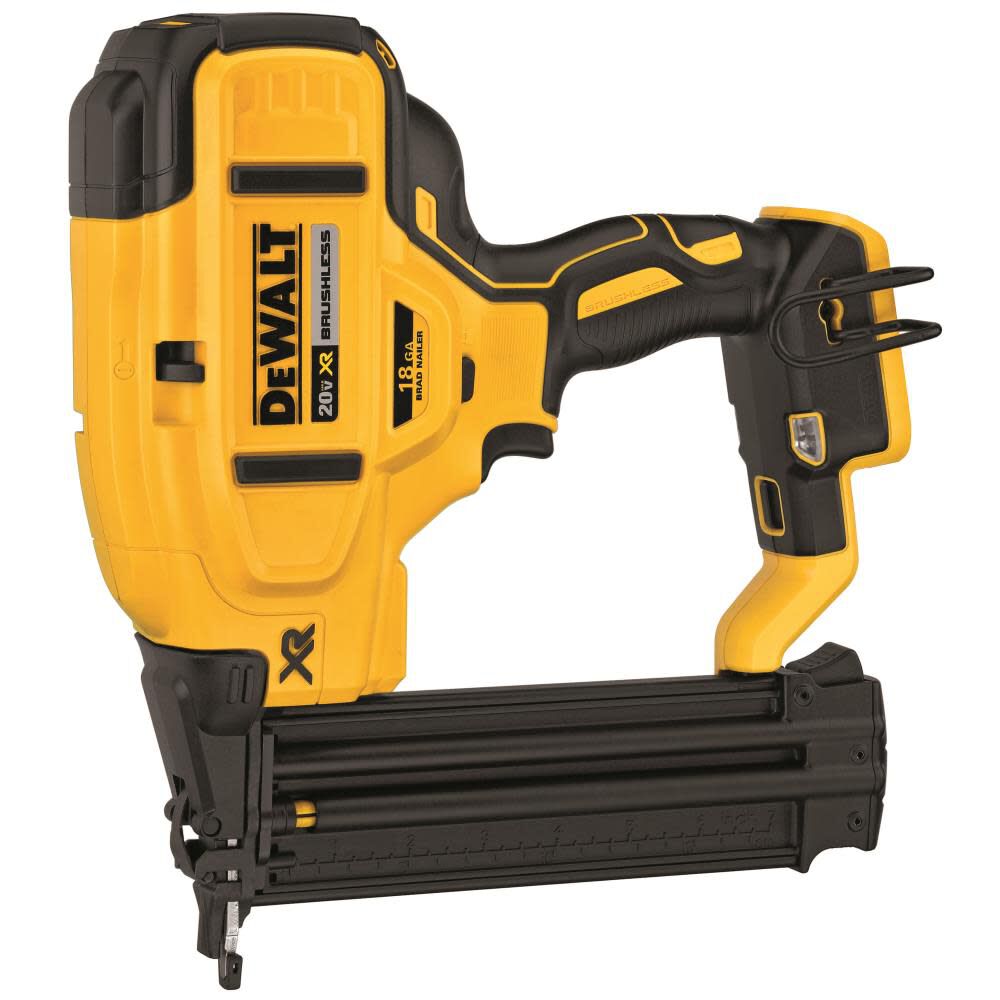 DW 20 V MAX* XR 18 Gauge Brad Nailer - Tool Only DCN680B from DW