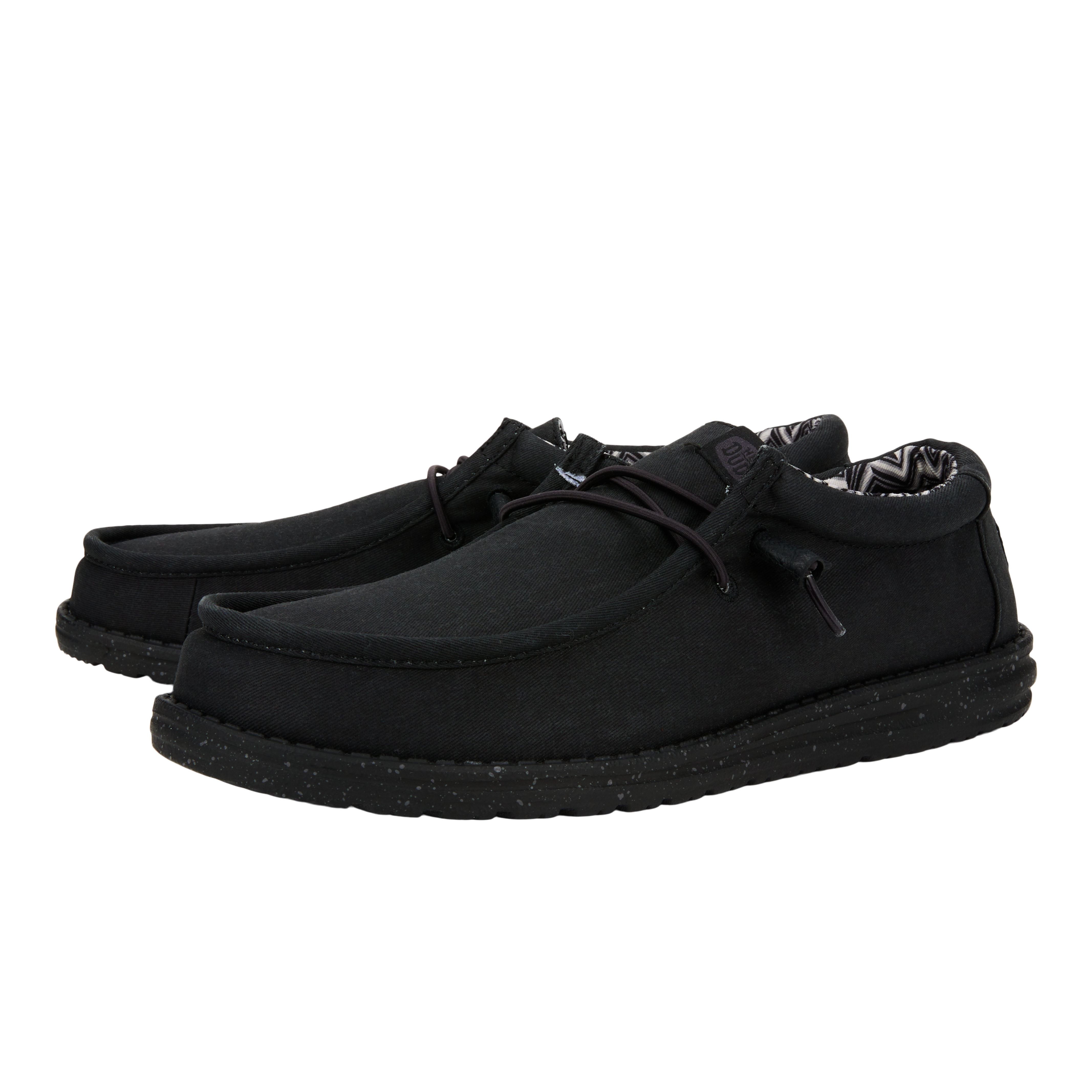 Wendy Stretch Canvas - Black/Black