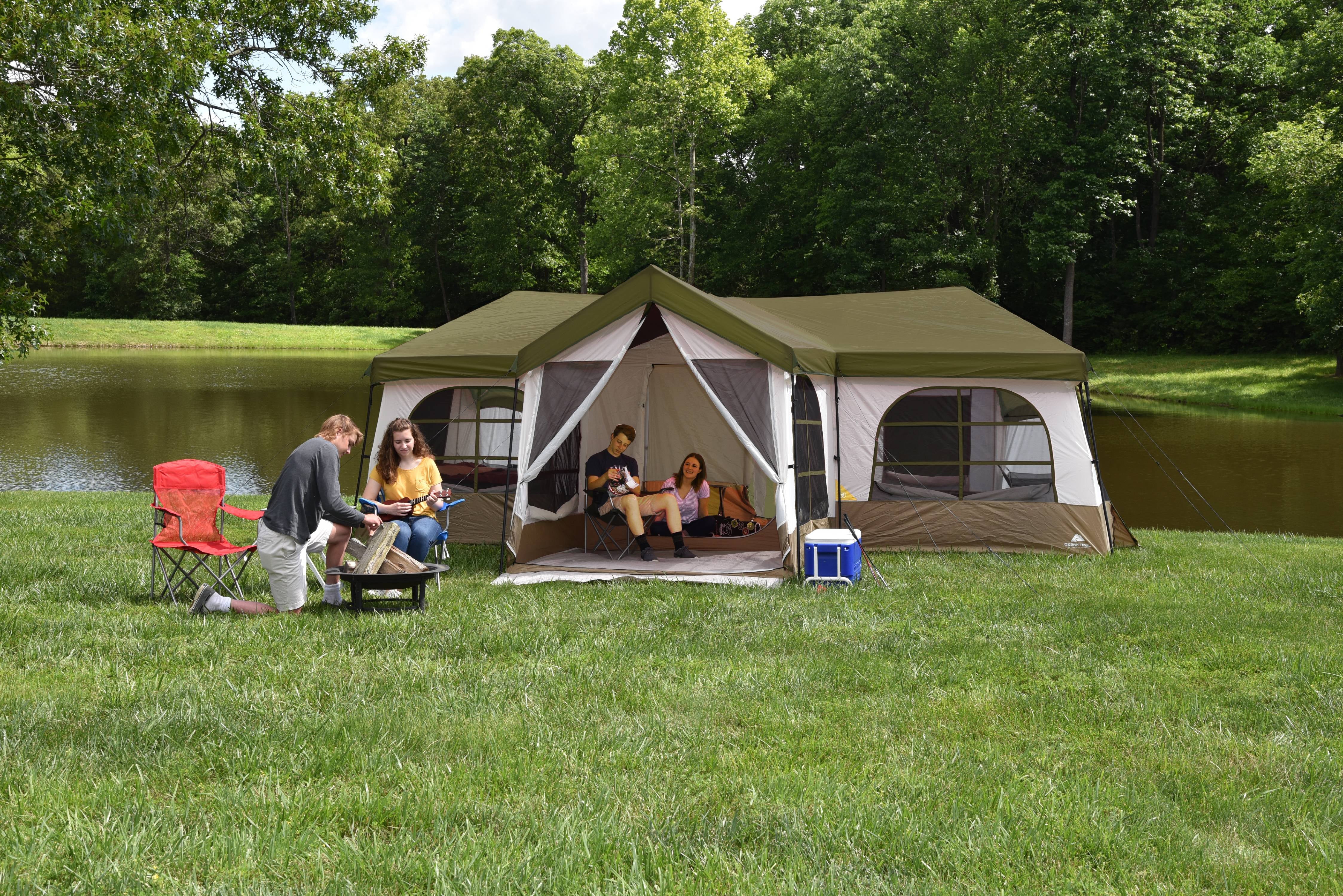 Ozark Trail Flat Creek 12 Person Family House Tent