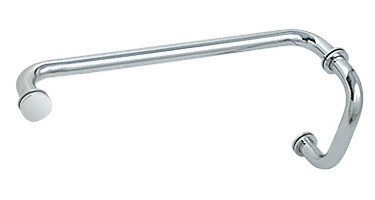 CRL BM6X12CH Polished Chrome 6 Pull Handle and 12...