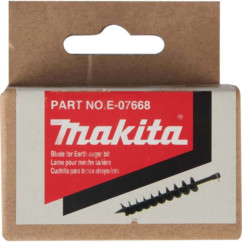 Makita Earth Auger Drill Bit Blade Set 4