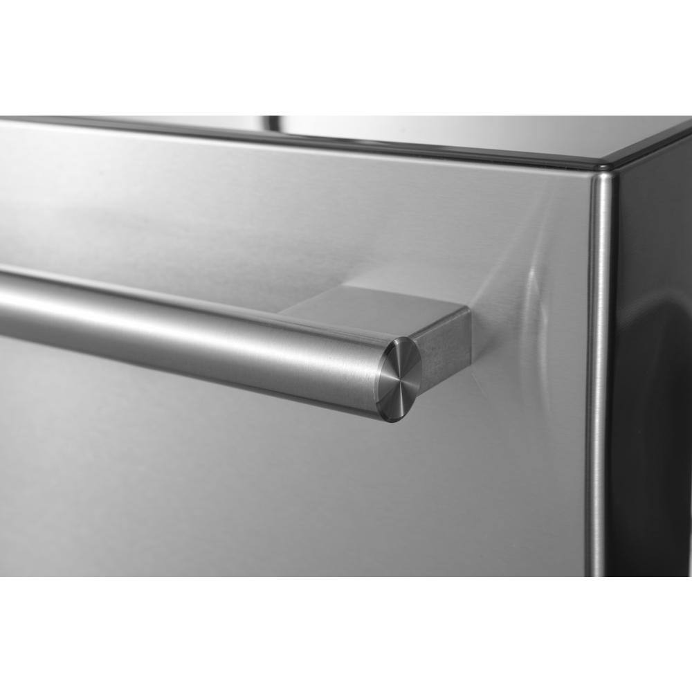 Galanz 29 in. W 16.0 cu. ft. French Door Refrigerator in Stainless Steel Ice Maker GLR16FS2K16