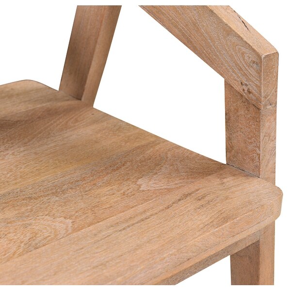 Caden Solid Wood Armchair