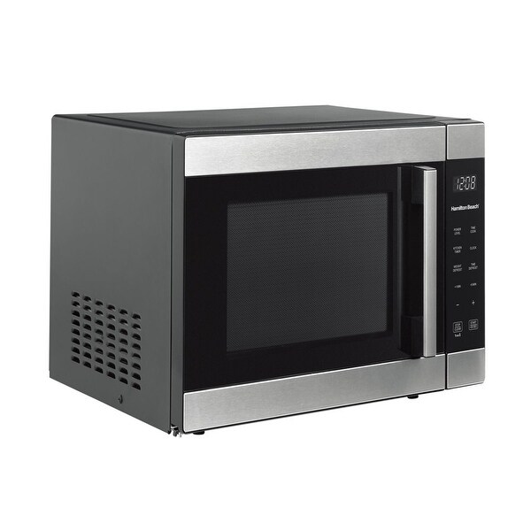 1.6 cu. ft. Sensor Cook Countertop Microwave Oven， 1100 Watts， Stainless Steel - none