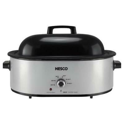 NESCO 18 Qt Electric Roaster Oven, 1450 Watt