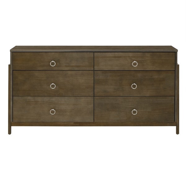 Barnnes Wood 6-Drawer Dresser by iNSPIRE Q Modern - - 28964964