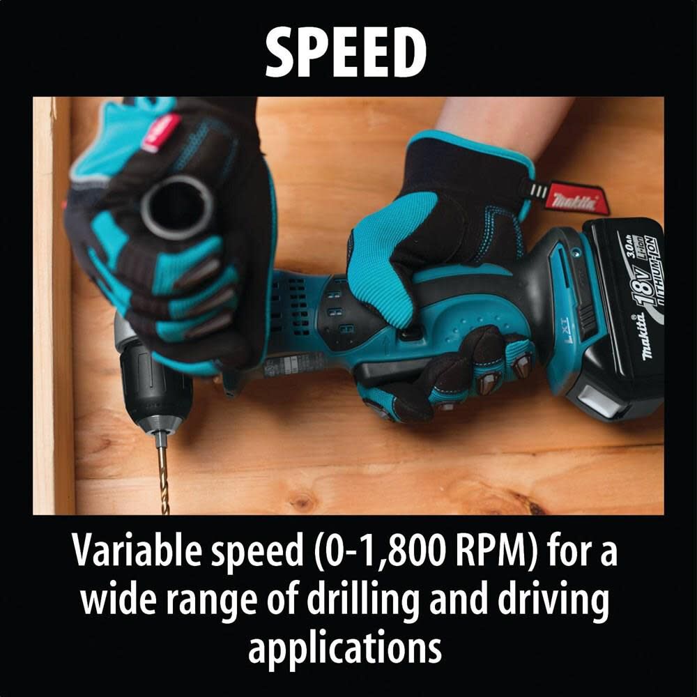 Makita 18V LXT Lithium-Ion Cordless 3/8 in. Angle Drill Kit XAD02 from Makita