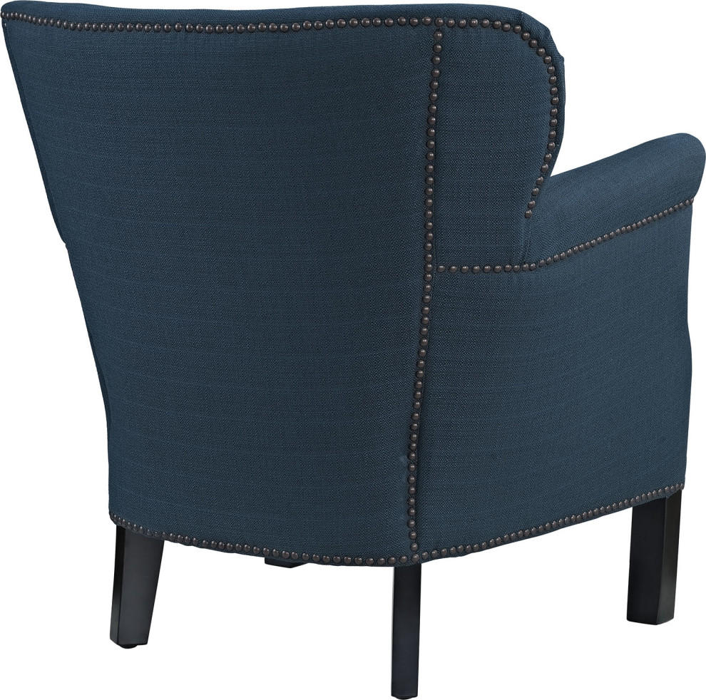 Helston Armchair   Transitional   Armchairs And Accent Chairs   by HedgeApple  Houzz