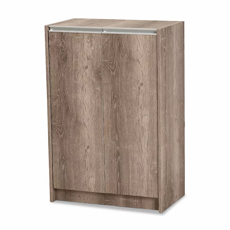 Baxton Studio Langston Shoe Floor Cabinet