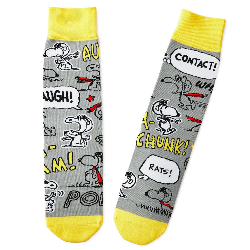 Hallmark  Peanuts® Flying Ace Snoopy Crew Socks