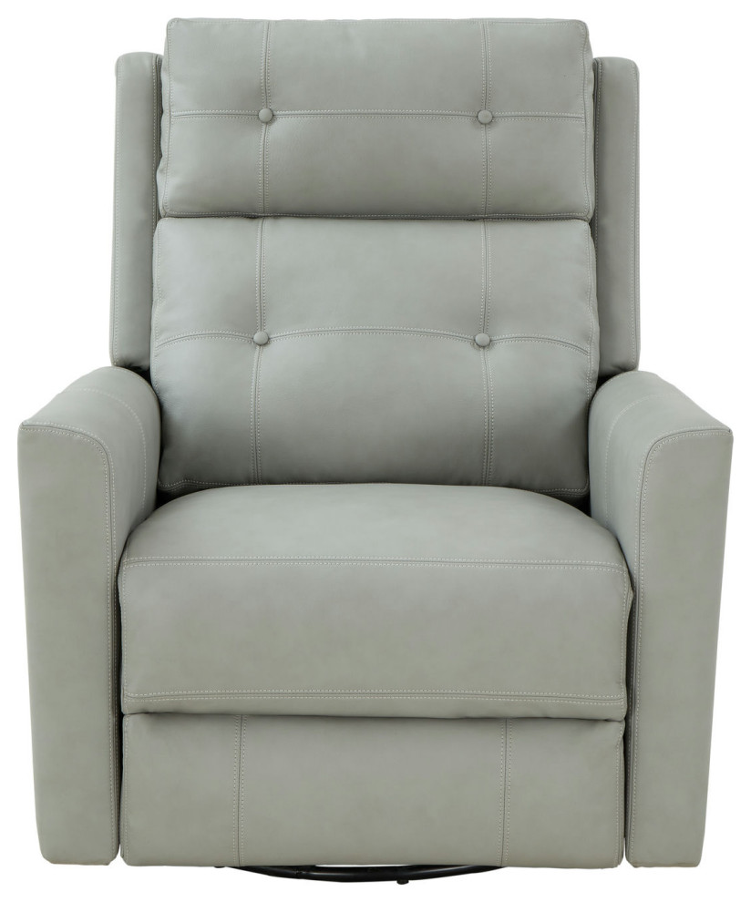 8PH 1119 Marconi Swivel Glider Recliner  Corbett Chromium   Contemporary   Recliner Chairs   by Kolibri Decor  Houzz