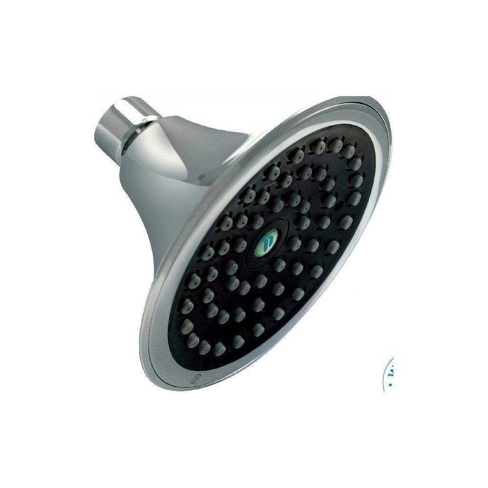 Niagara Conservation Sava 1-Spray 4.5 in. Single Wall Mount 1.5 GPM Fixed Shower Head in Chrome N2515CH