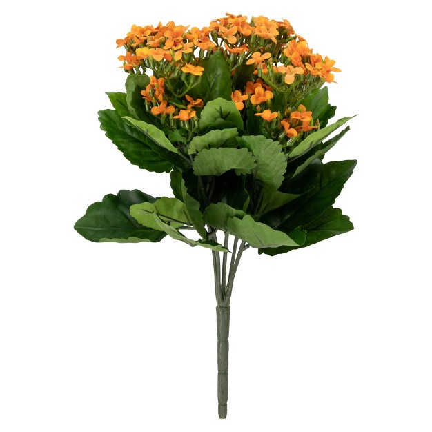 Amber Kalanchoe Artificial Silk Floral Bouquet