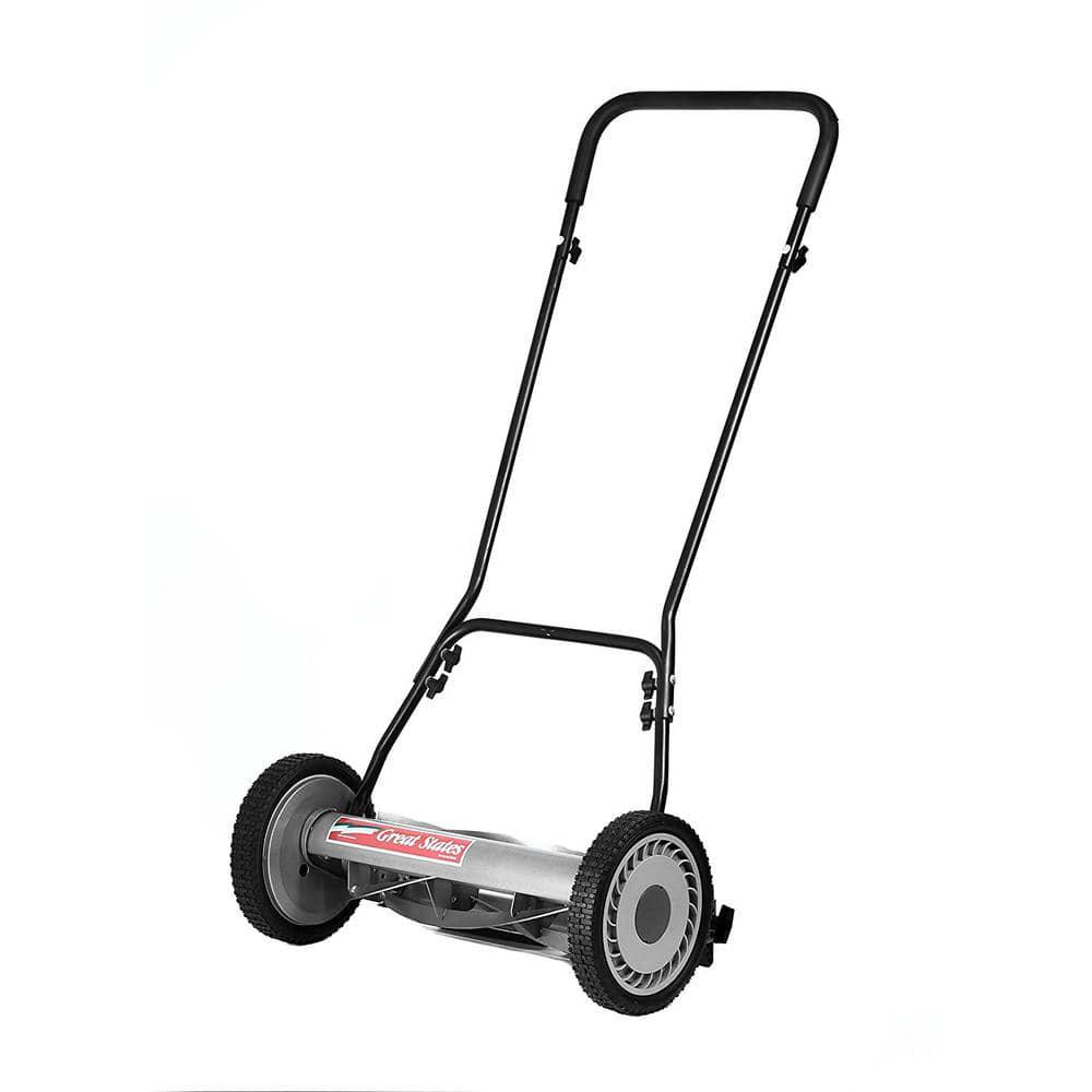 Great States Corporation 18 in 5Blade Manual Walk Behind Reel Lawn Mower