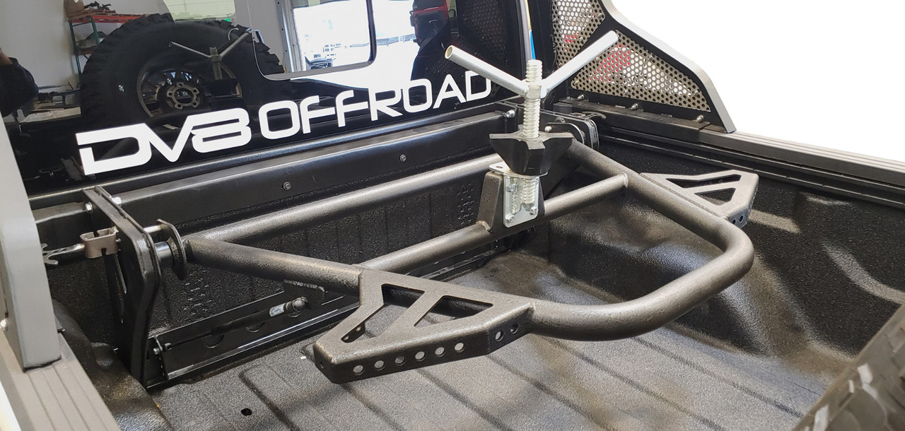 DV8 Offroad Adjustable Tire Carrier Spare Tire Carrier