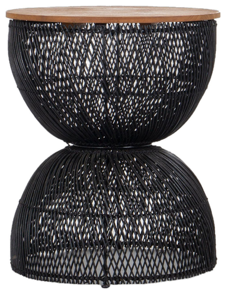 D Bodhi Wave Side Table   Tropical   Side Tables And End Tables   by LH Imports  Houzz