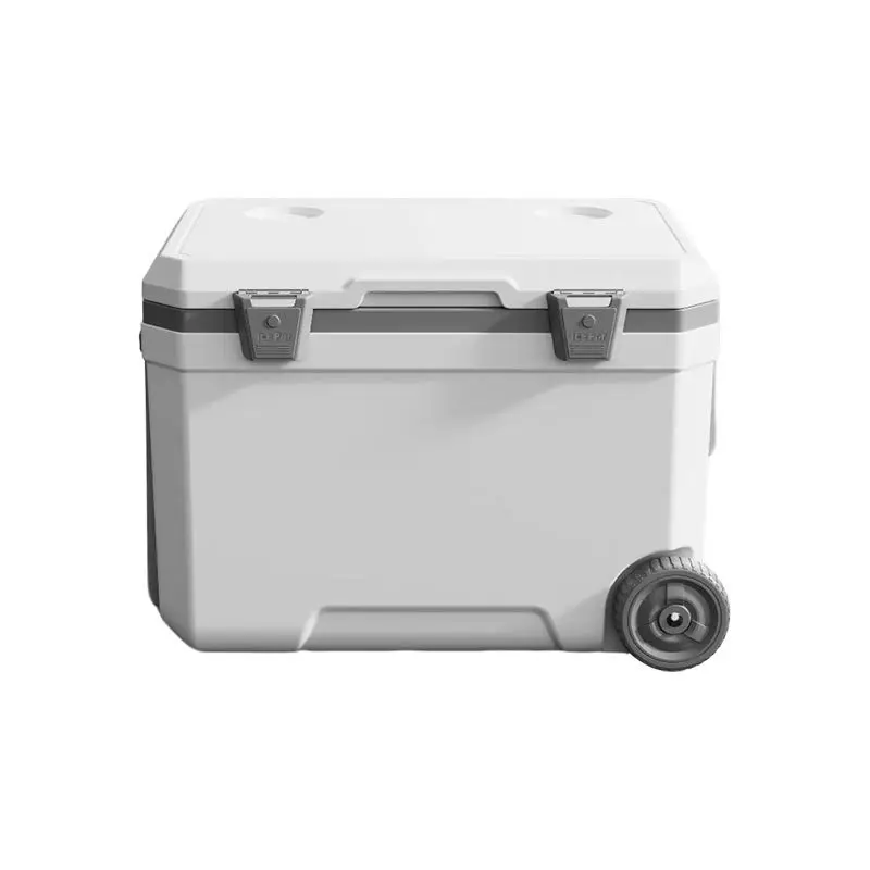 Outdoor Pp Portable Storage Chest Box Foldable Custom Cooler Boxes Beer Juice Beach Ice Cooler Cooling Box With Wheels