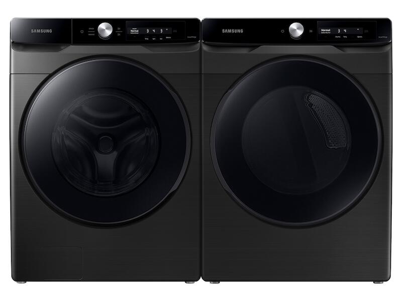 Samsung WF45A6400AV 4.5 Cu. Ft. Large Capacity Smart Dial Front Load Washer With Super Speed Wash In Brushed Black