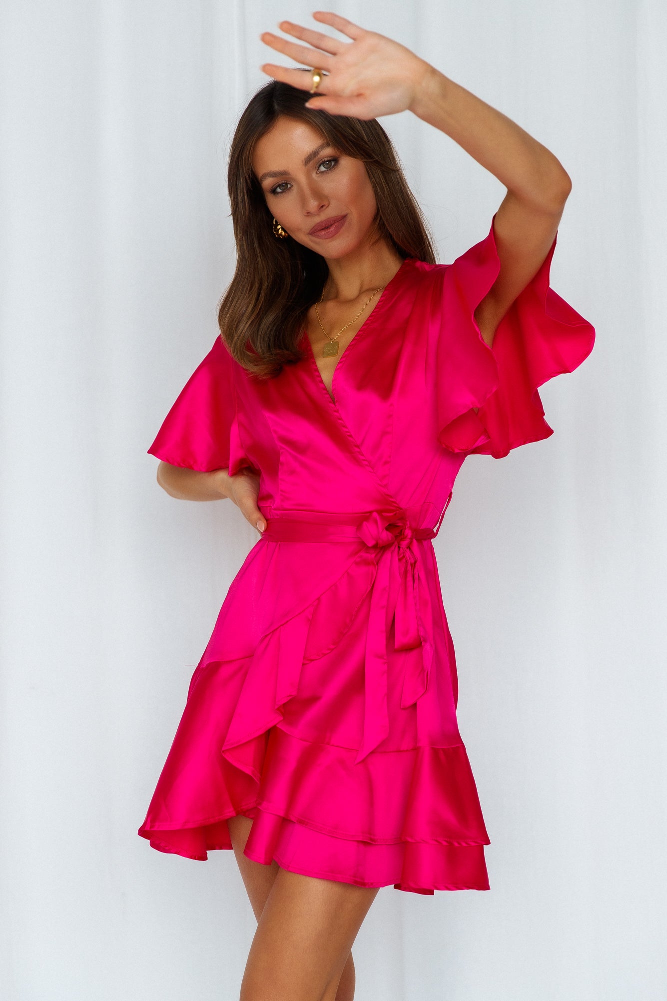 Sweet Mimosa Dress Pink