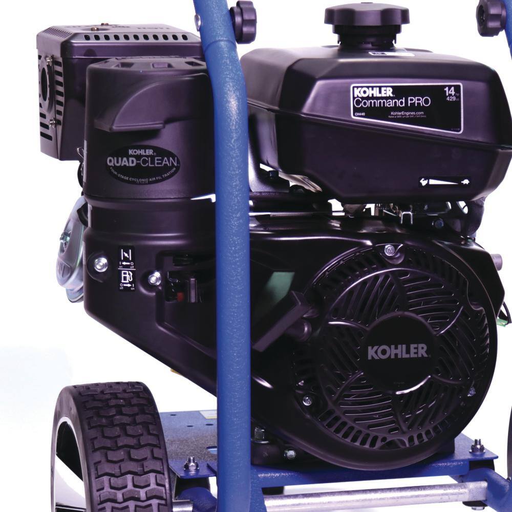 Pressure-Pro Dirt Laser 4400 PSI 4.0 GPM Cold Water Gas Pressure Washer with Kohler CH440 Engine PP4440K