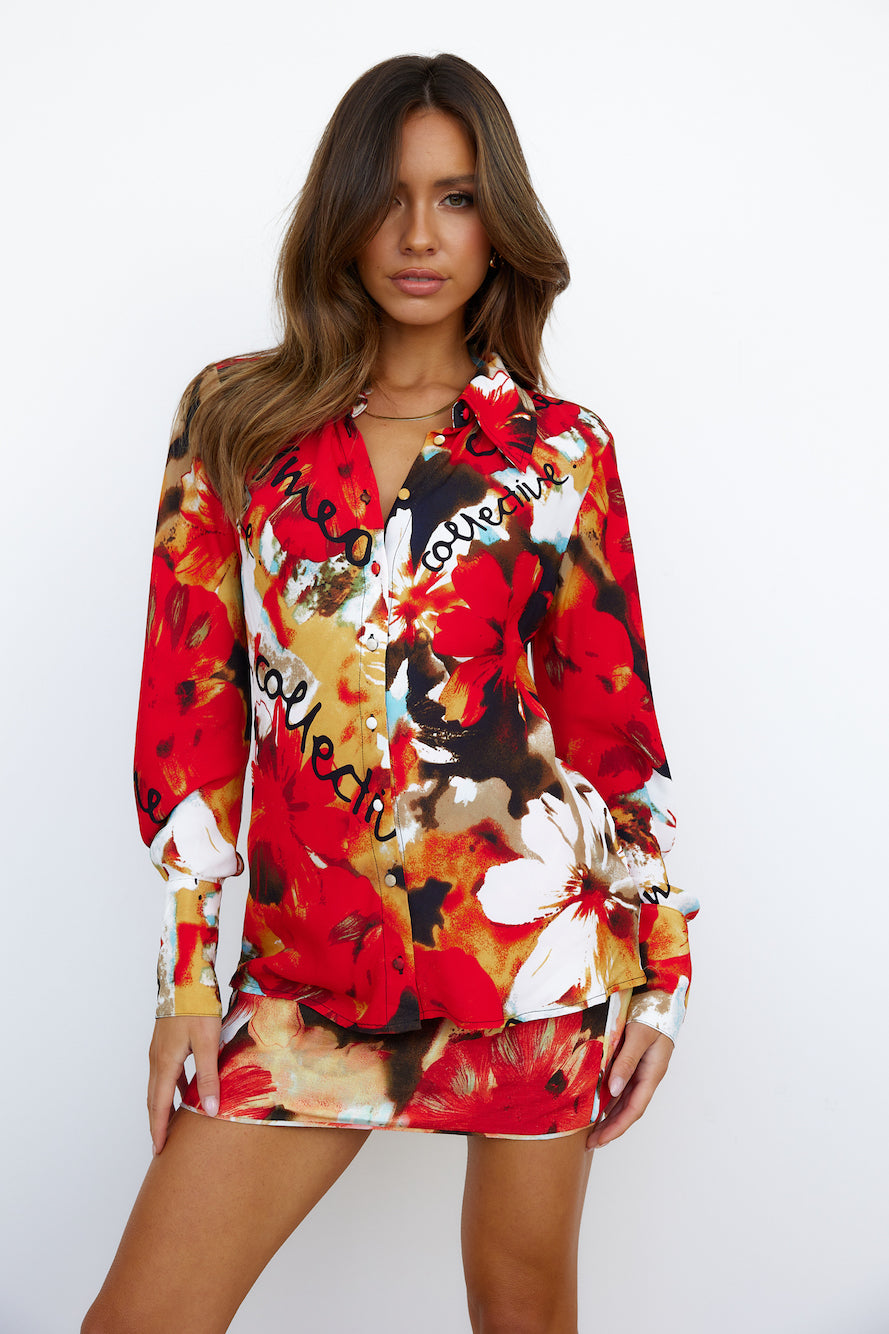 C/MEO ADORE YOU SHIRT MIAMI FLORAL