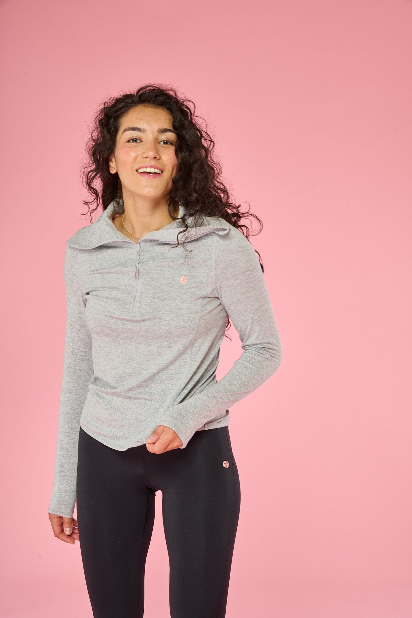 Freedom Midlayer - Pearl Grey