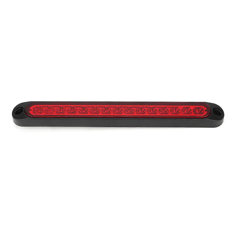 Rear Light Trailer High Brake Lamp Turn Signal Truck 15leds 10-30vred