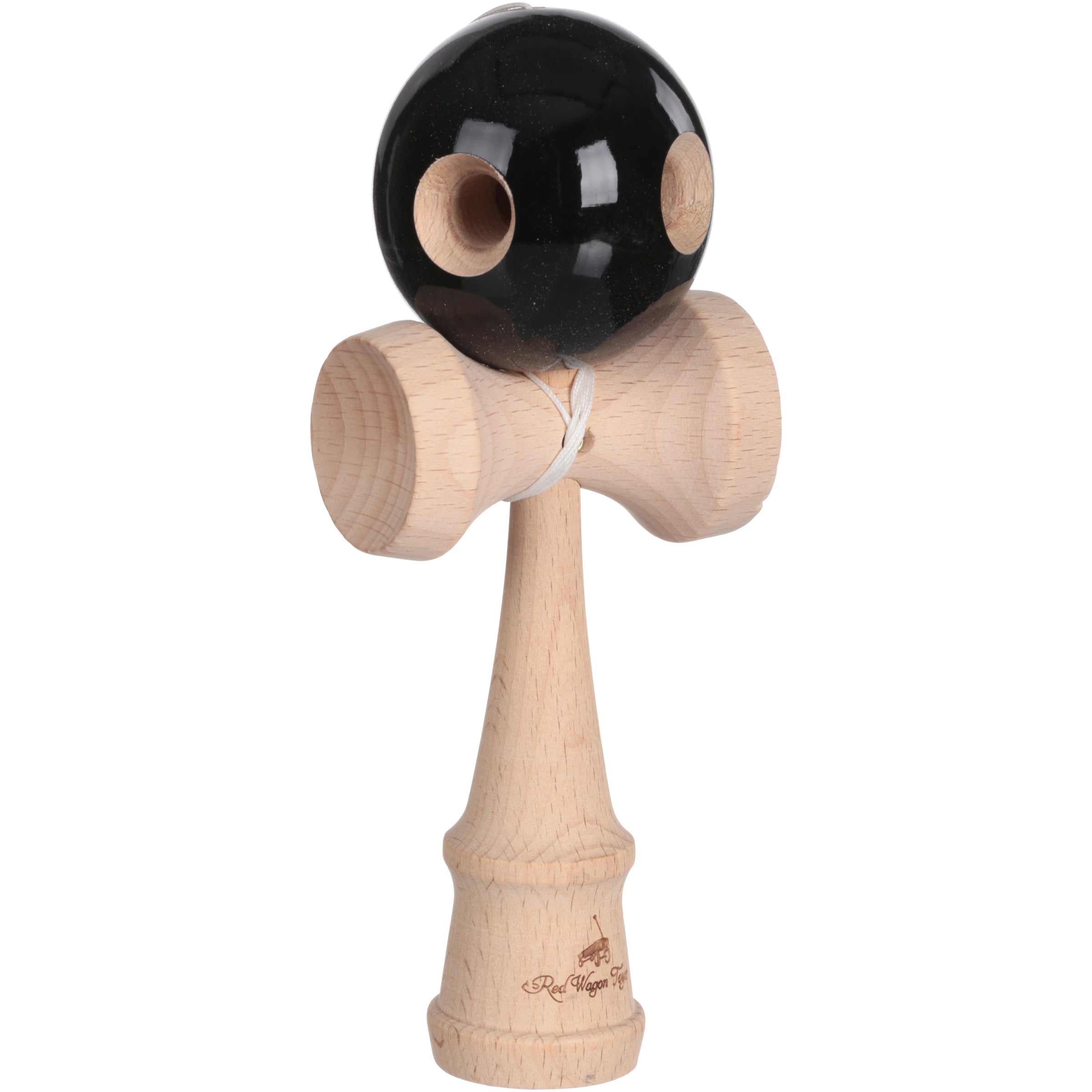 Red Wagon Toys Hole Black Kendama Toy 2 pc Box