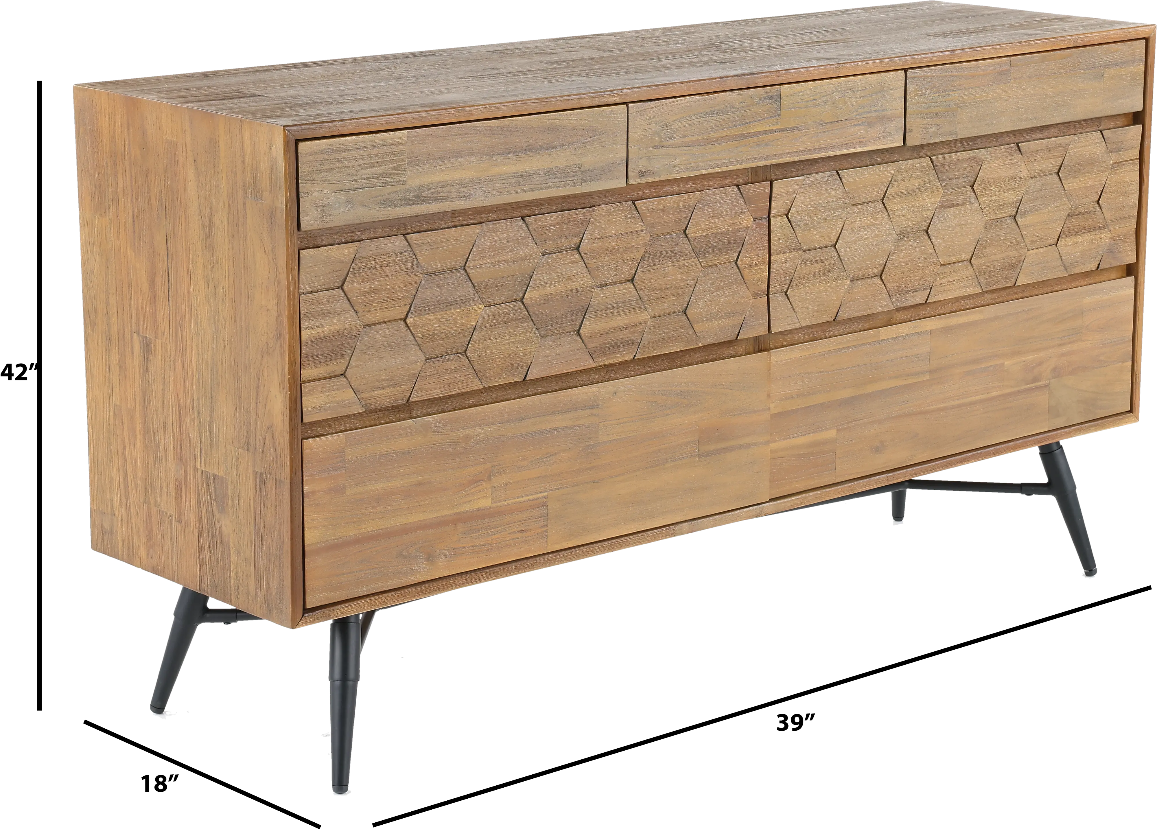 Testa Brown Dresser