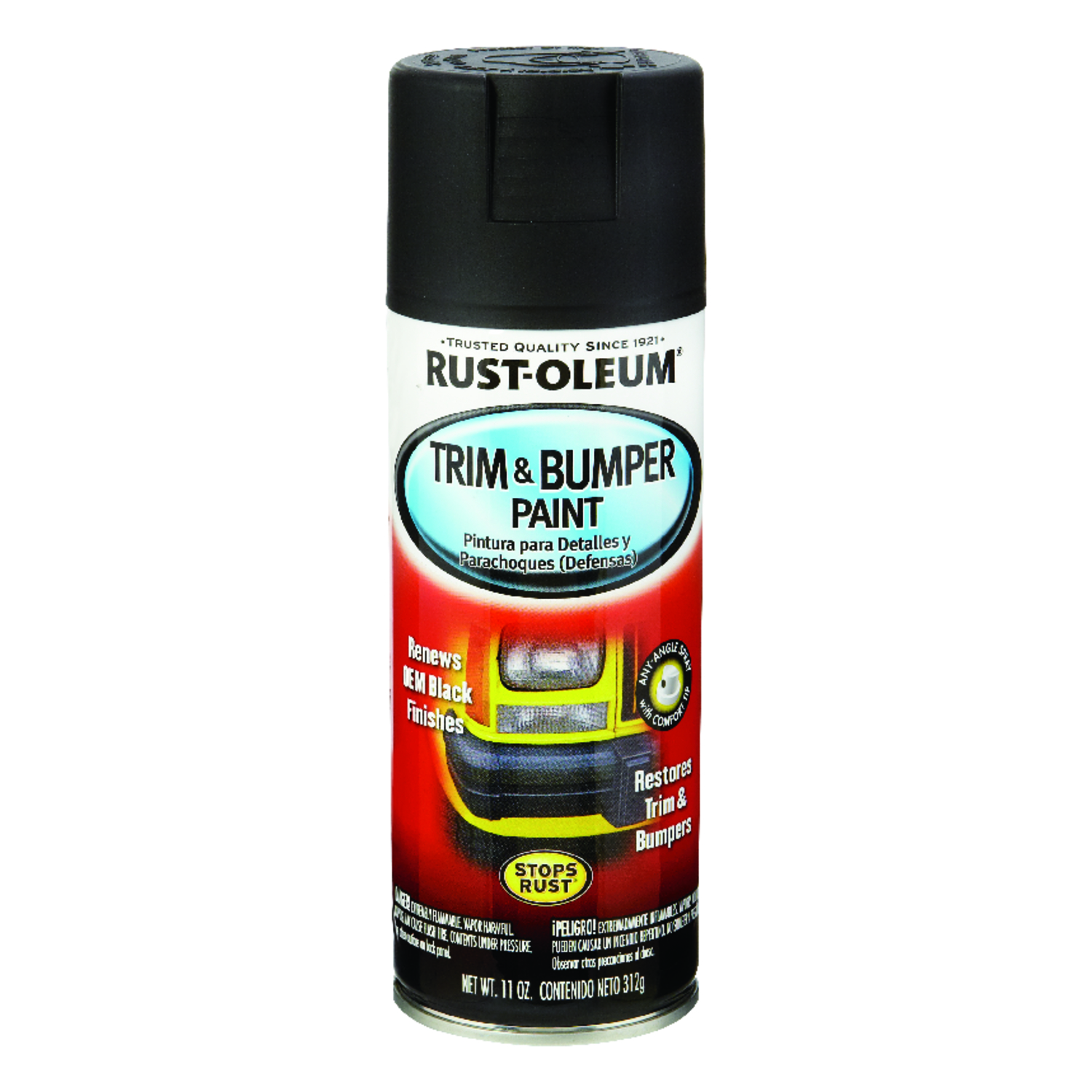 Rust-Oleum Automotive Matte Black Trim \u0026 Bumper Spray Paint 11 oz