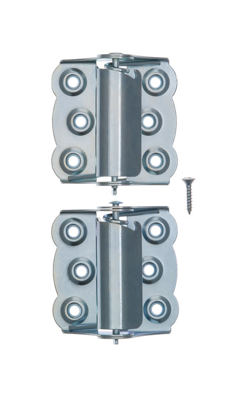 Ace 2-3/4 in. L Zinc-Plated Screen/Storm Self Closing Hinge 2 pk