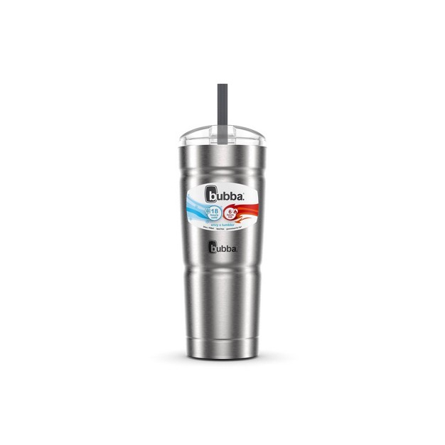 Bubba Envy S 24oz Stainless Steel Tumbler With Straw Gray