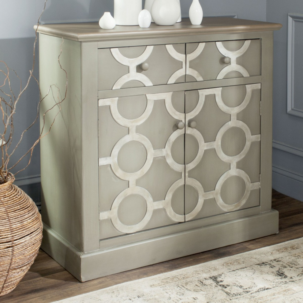 Amanda Chest Grey   Transitional   Accent Chests And Cabinets   by Peachtree Fine Furniture  Houzz