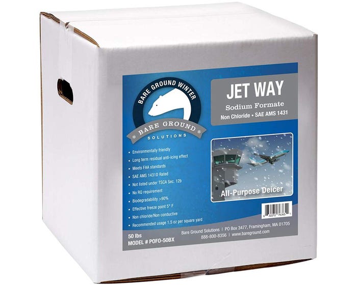 Bare Ground Jet Way Granular Deicer， 50lb - SoFo-50BX