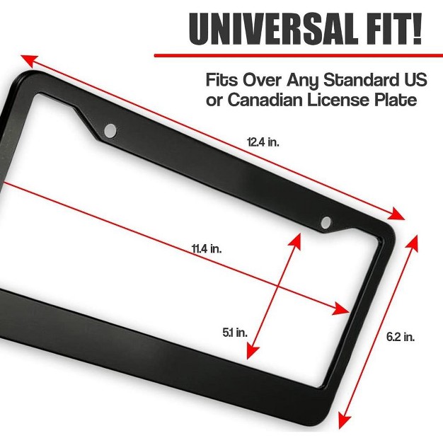 Aluminum License Plate Frame