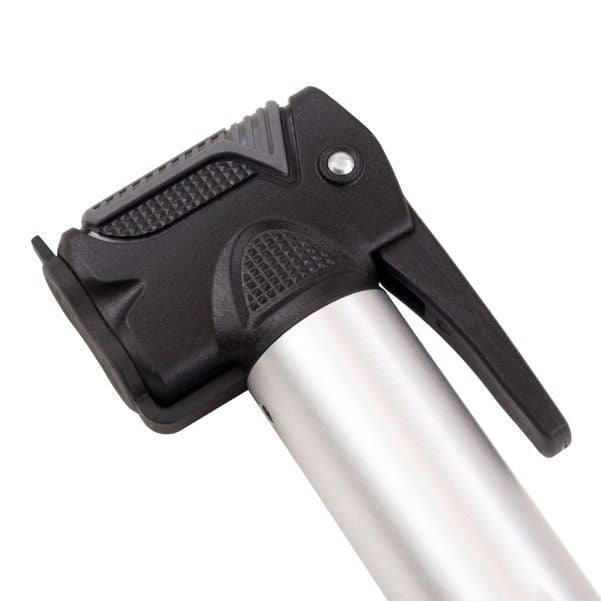 Serfas Big Stick Dual Head Mini Pump - Silver-Black