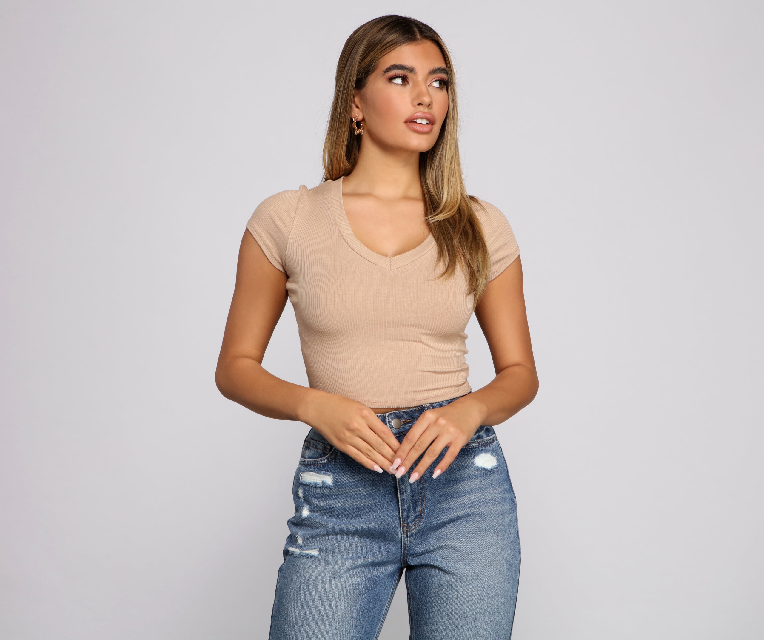 Must-Have Ribbed Knit Crop Top