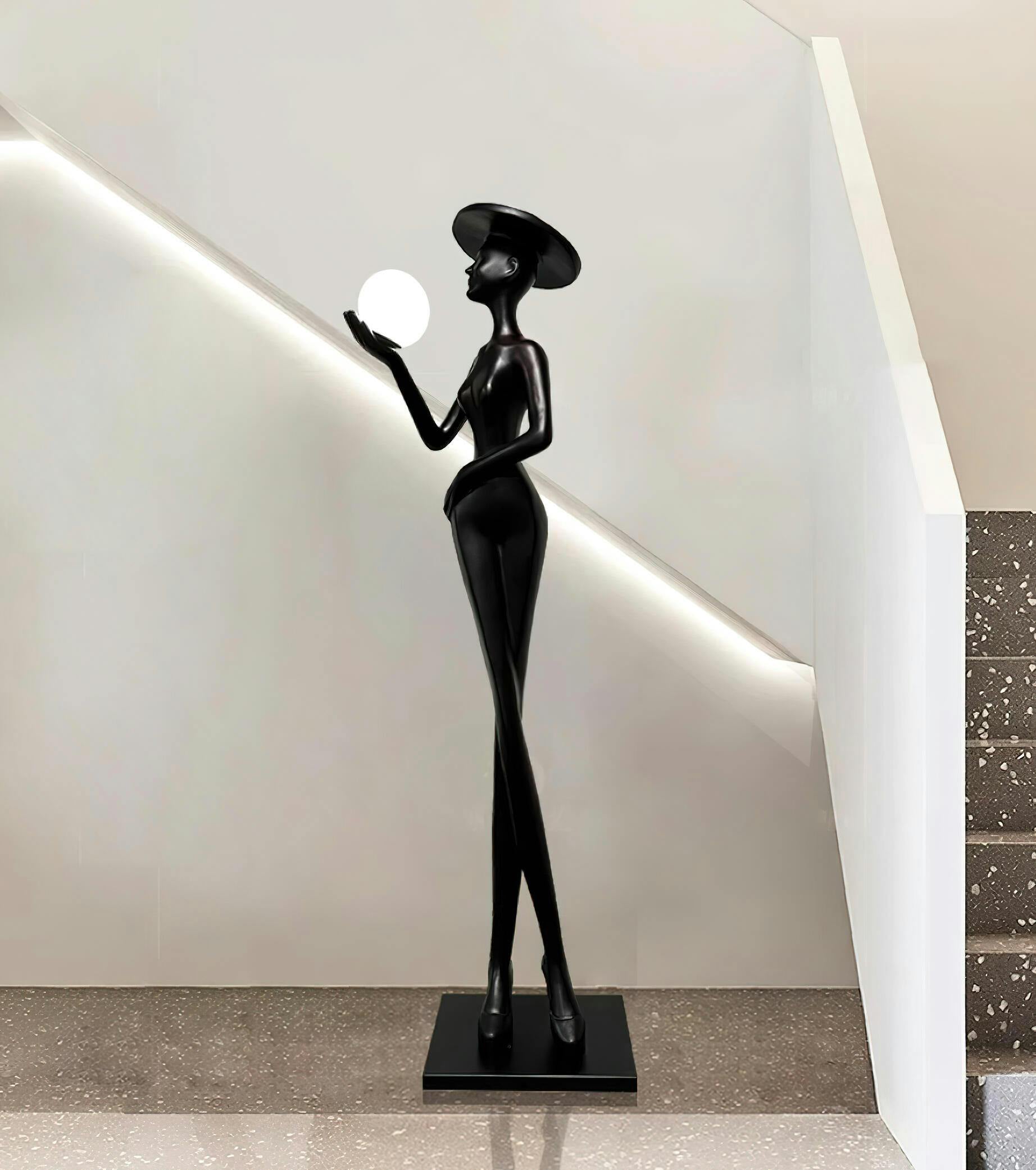 Sophia Elegance Sculpture Floor Lamp