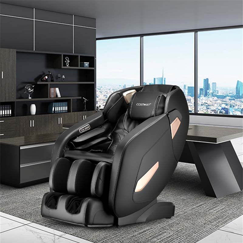 SL Track Shiatsu Full Body Zero Gravity Massage Chair Recliner with Auto Body Detector