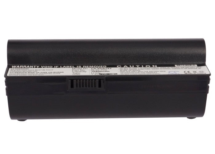 Asus Eee PC 701SD Eee PC 701SDX Eee Black 10400mAh Replacement Battery BatteryClerkcom Laptop and Notebook