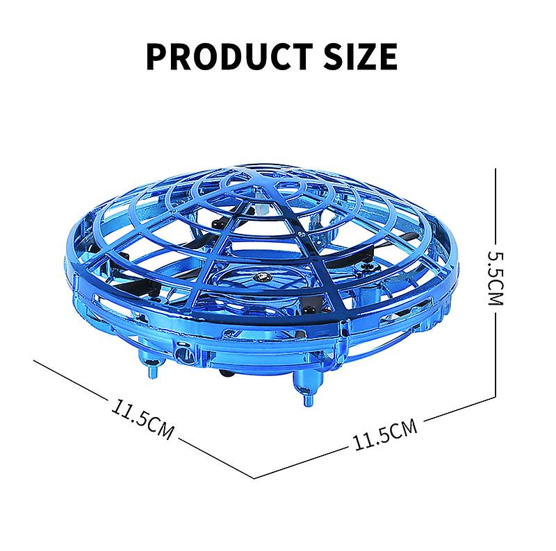 Mini Ufo Rc Drone Infraed Hand Sensing Induction Helicopter Model Electric Portable Quadcopter Flayaball Drohne Toys For Kids