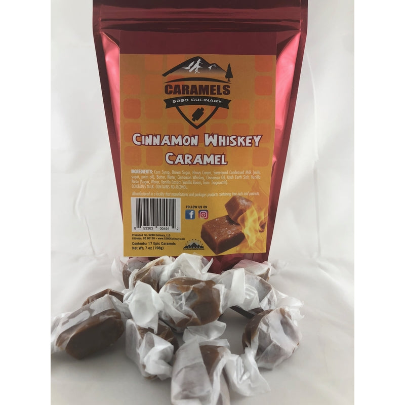 CARAMELS CINN WHSKY 7OZ