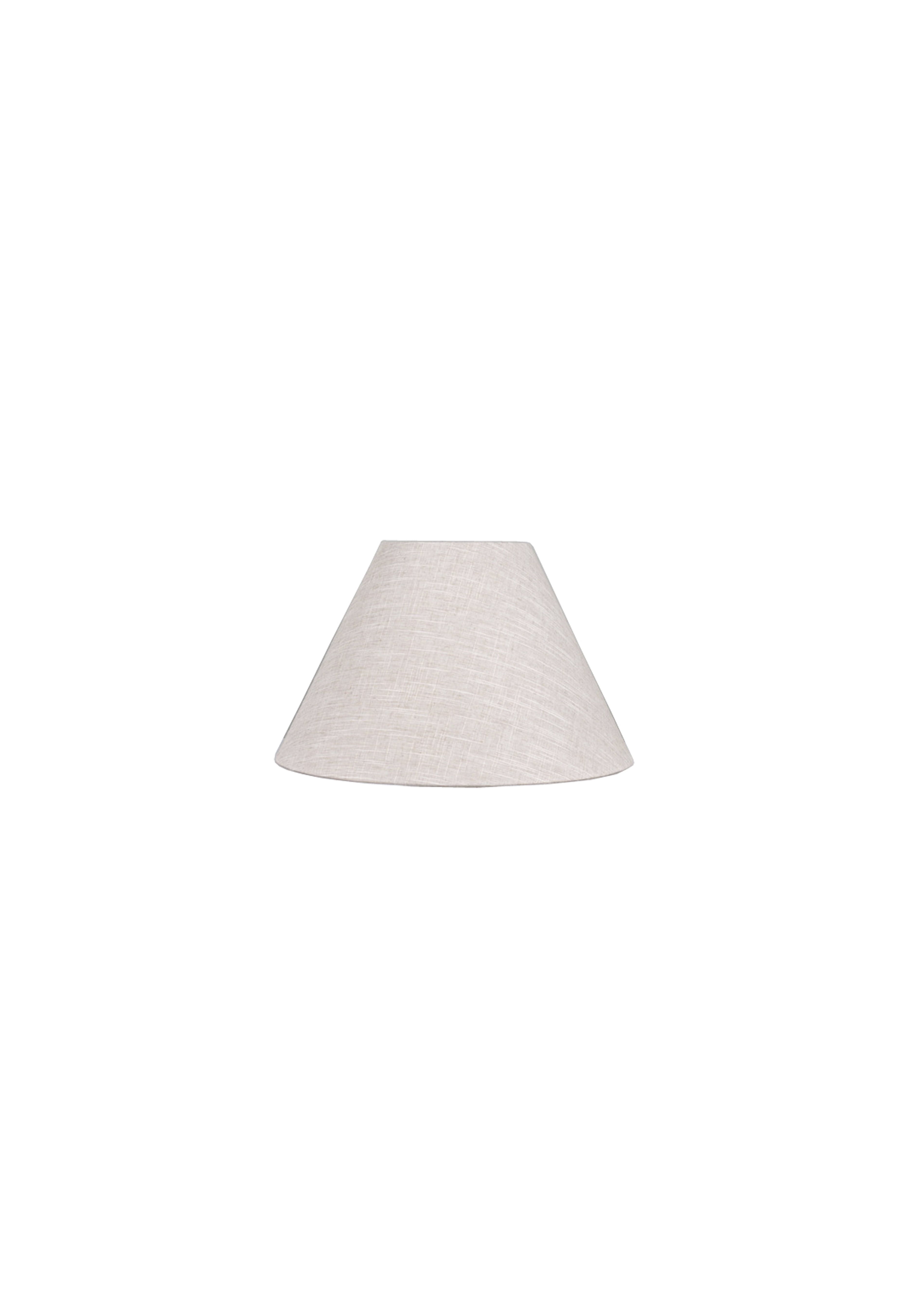 Better Homes and Gardens Tapered Taupe Empire Lamp Fabric Shade