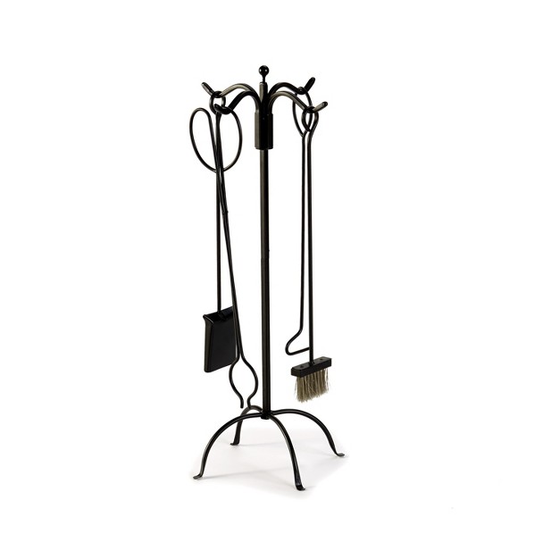 The Lakeside Collection Wrought Iron Fireplace And Hearth Care Taking Tool Set 5 Pieces 5 Pieces