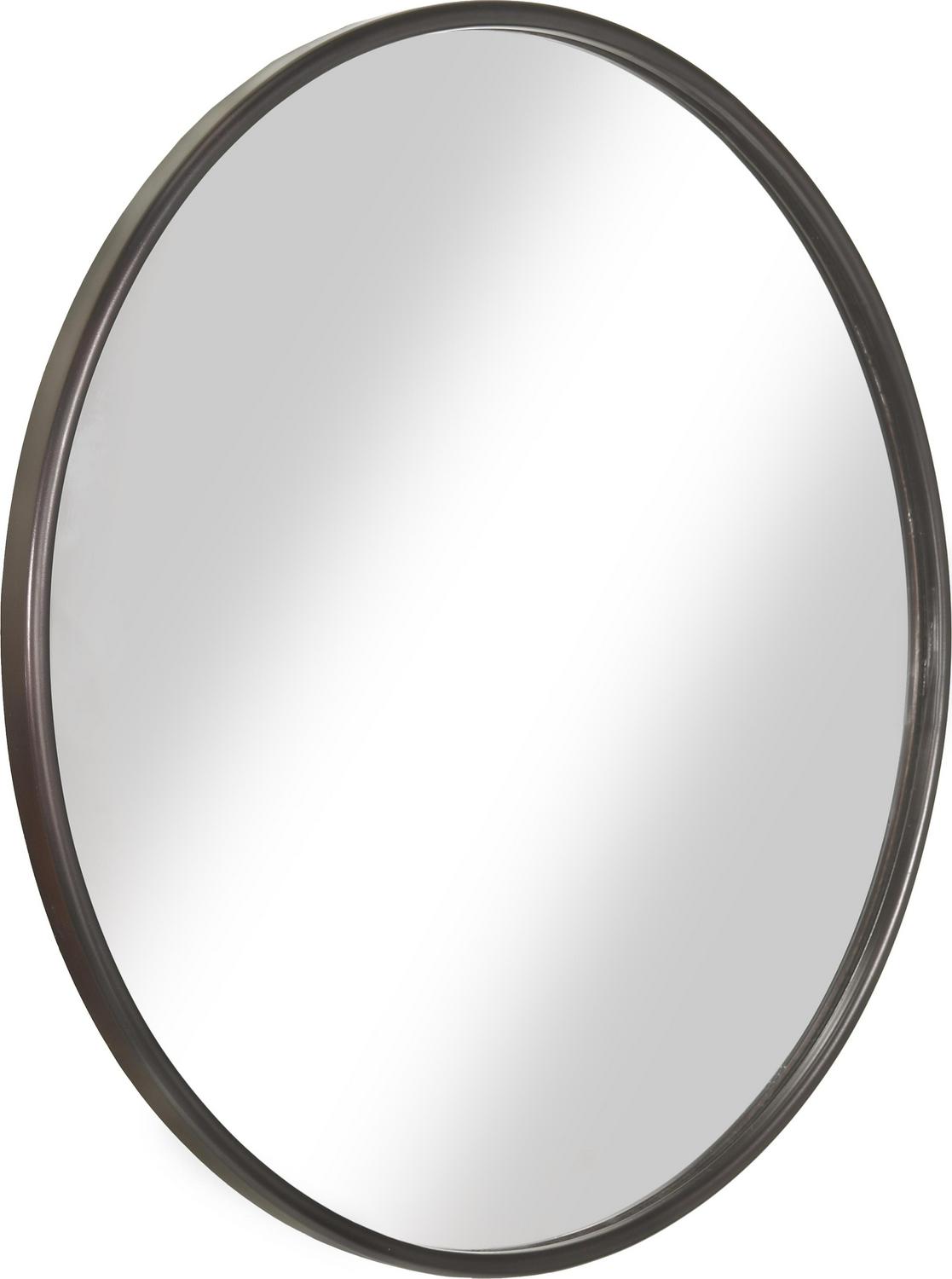 Martin Svensson Home 36.00 x 36.00 Oil Rubbed Bronze Modern Wall Mirror